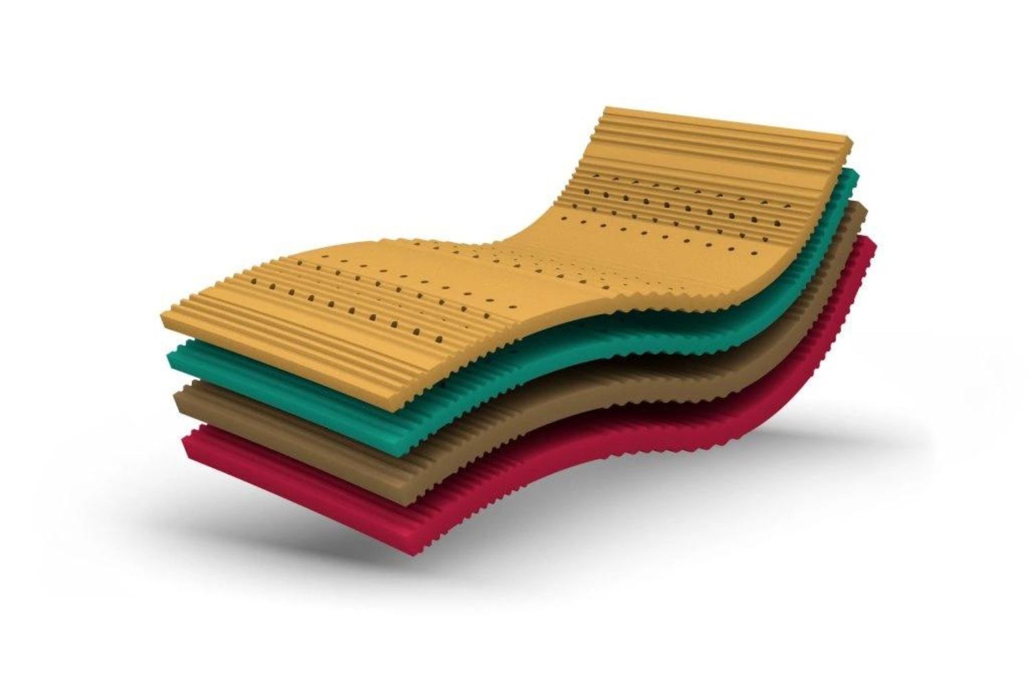 novinka vícetuhostní matrace